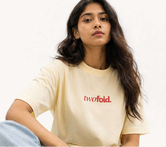 Tf basics - butter yellow tee