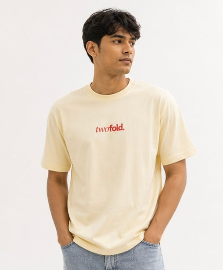Tf basics - butter yellow tee