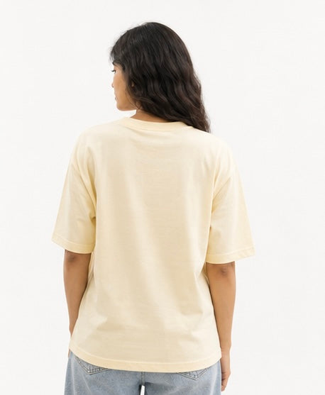 Tf basics - butter yellow tee