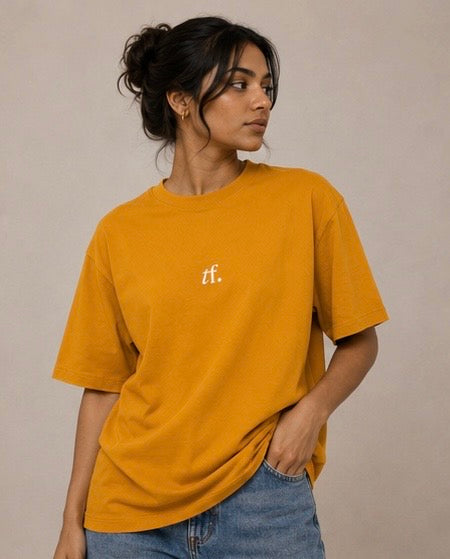 Tf basics - mustard tee