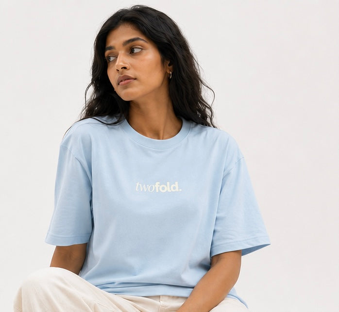Tf basics - light blue tee