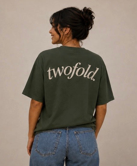 Tf basics - deep green tee